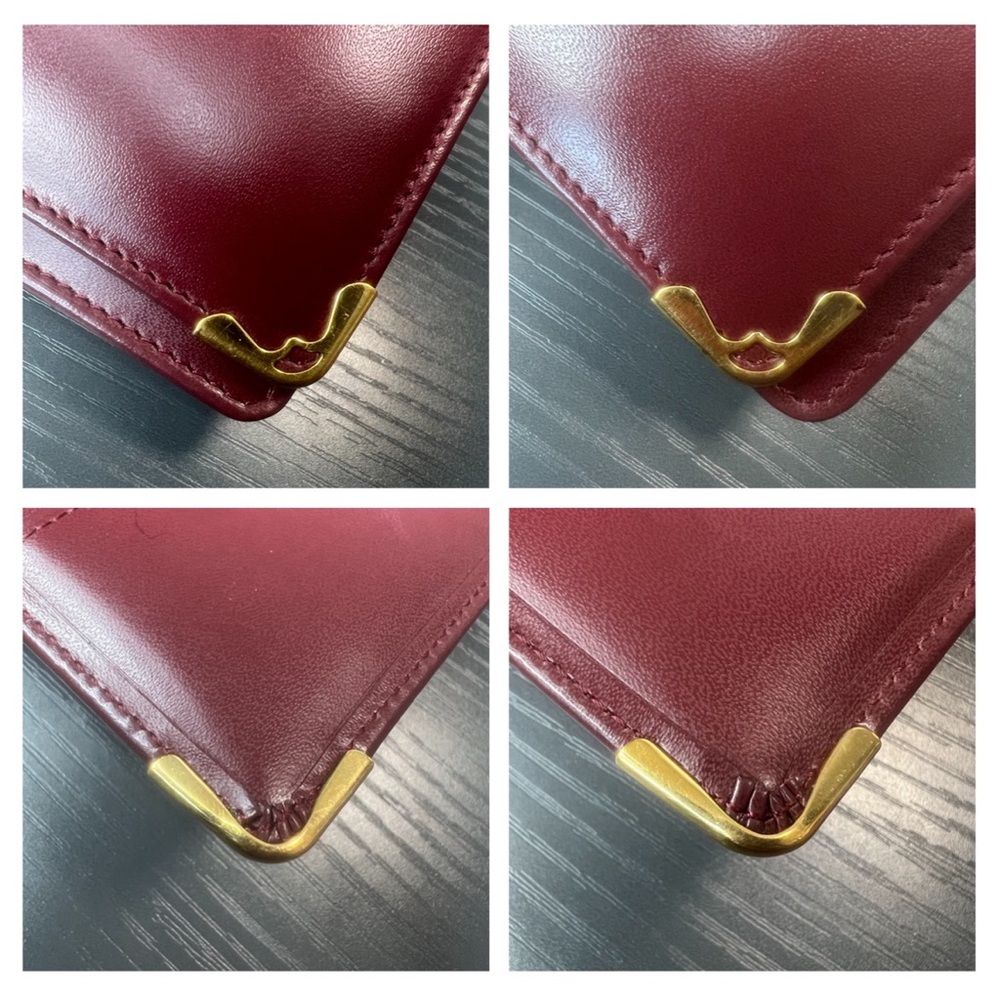 SOLD!❌ Cartier Burgundy Long Wallet - Picture 13 of 14
